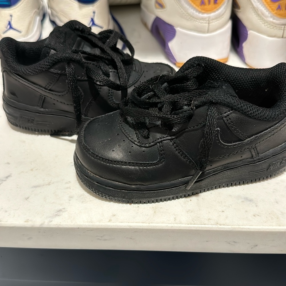 Toddler Black Nike Air Force